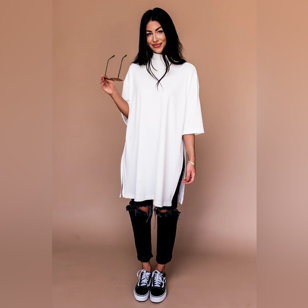 DRESSED IN LALA- LALA ORIGINAL LALA ICON MOCK NECK SOLD OUT ONLINE